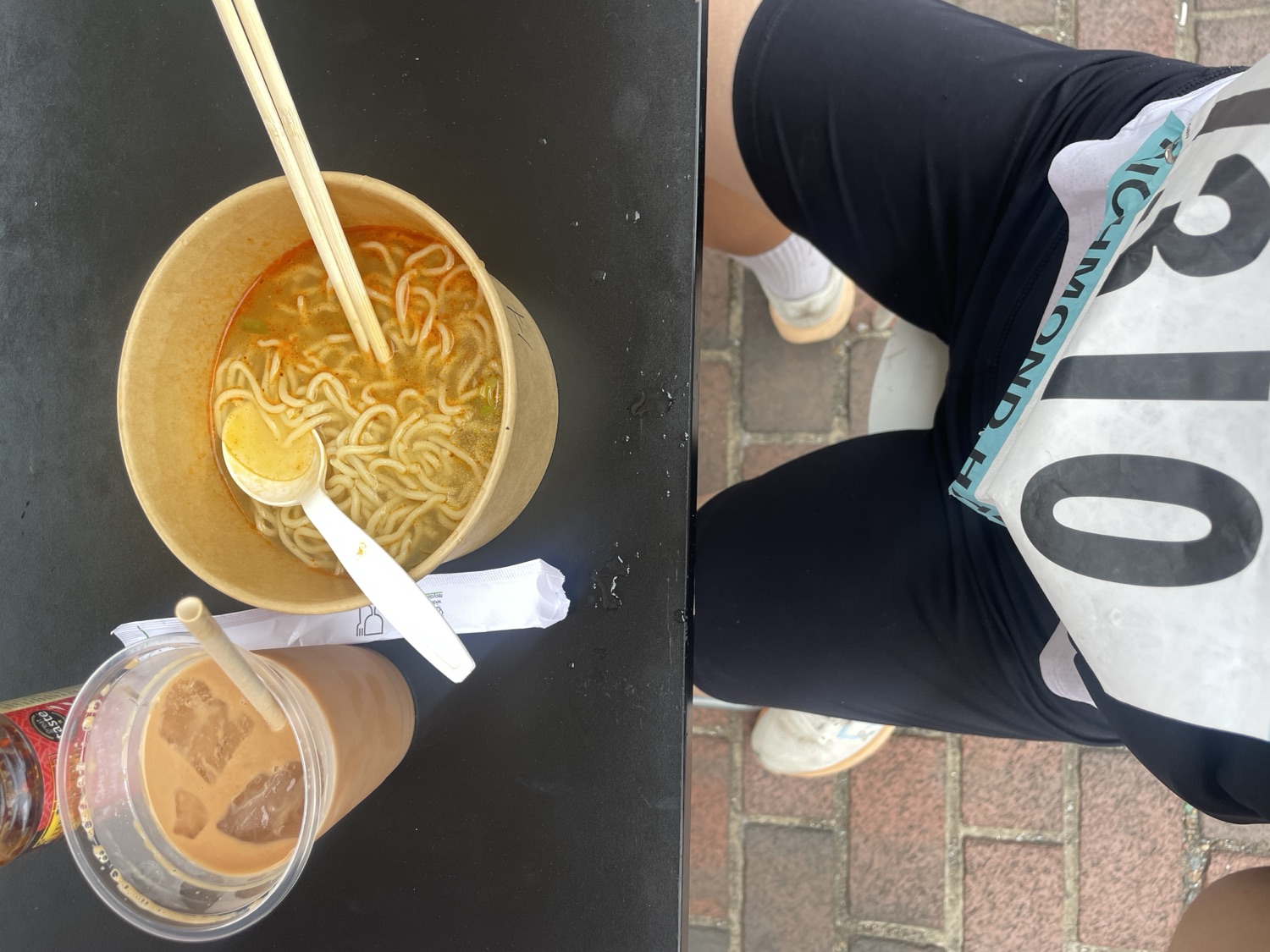 A bowl of beef noodles